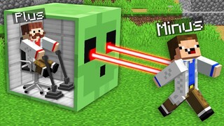 How do I CONTROL A SLIME TO TROLL MY FRIEND in Minecraft ? PLUS & MINUS CONTROL MOB !