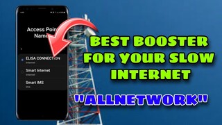 ELISA APN IMPROVE AND INCREASE SPEED OF YOUR SLOW CONNECTION