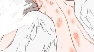 Xiaoshuai’s back is full of scars. It turns out that wings are the special areas of angels!