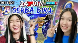 24 JAM SERBA BIRU GARENA FREE FIRE MERI OLIVIA REACTION BY HERMA