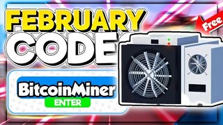 All "Bitcoin Miner Working Codes (2022) in Roblox Bitcoin Miner