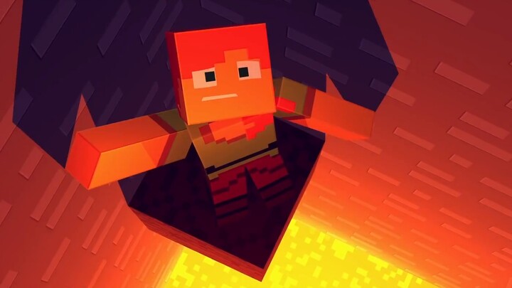 Sulih suara lucu Minecraft "Lava Trap 269": Saya tidak menyangka orang tua itu bisa melakukan telesk