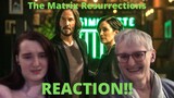 "The Matrix Resurrections" REACTION!! We tried our best to understand...