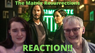 "The Matrix Resurrections" REACTION!! We tried our best to understand...