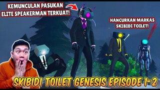 EPISODE BARU 1-2 SKIBIDI TOILET GENESIS! SEMUA ALIANSI SPEAKERMAN MENYERANG MARKAS SKIBIDI TOILET!