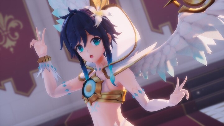 [Genshin Impact MMD] Trang phục Fengshen skin giới hạn Wendy