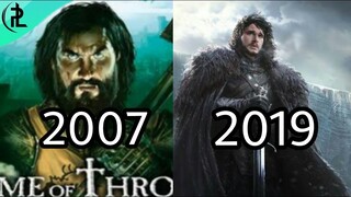 Game Of Thrones Game Evolution [2007-2019]