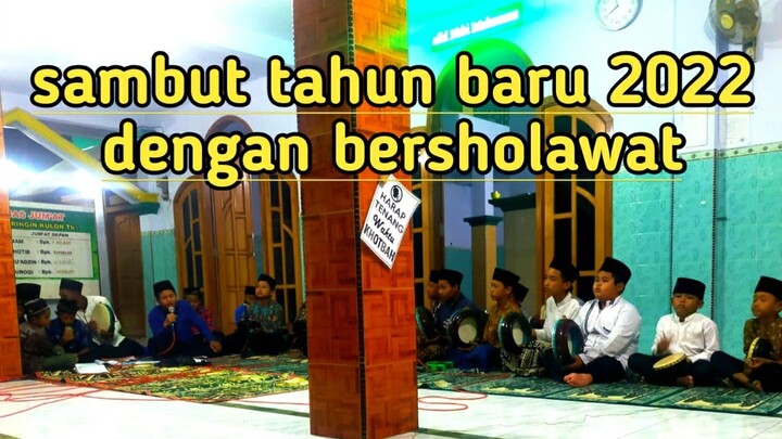 menyambut tahun baru dengan cara bersholawat