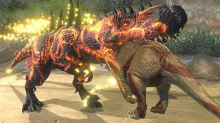 A day in the life of Lava-rex - Animal Revolt Battle Simulator