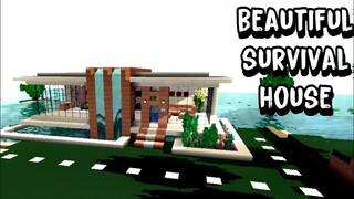 Cách xây nhà hiện đại (nhà 3) #MiniWorld How to build a beautiful modern house Minecraft