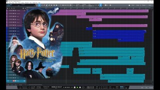 Hedwig's Theme re-created using DAW.