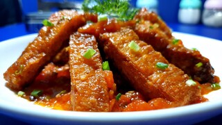 SƯỜN NON CHAY SỐT CÀ CHUA món chay ngon dễ làm - Thanh cooking