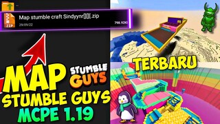 INI DIA !! MAP STUMBLE GUYS MCPE 1.19 TERBARU ! MIRIP BANGET #stumbleguys #minecraft