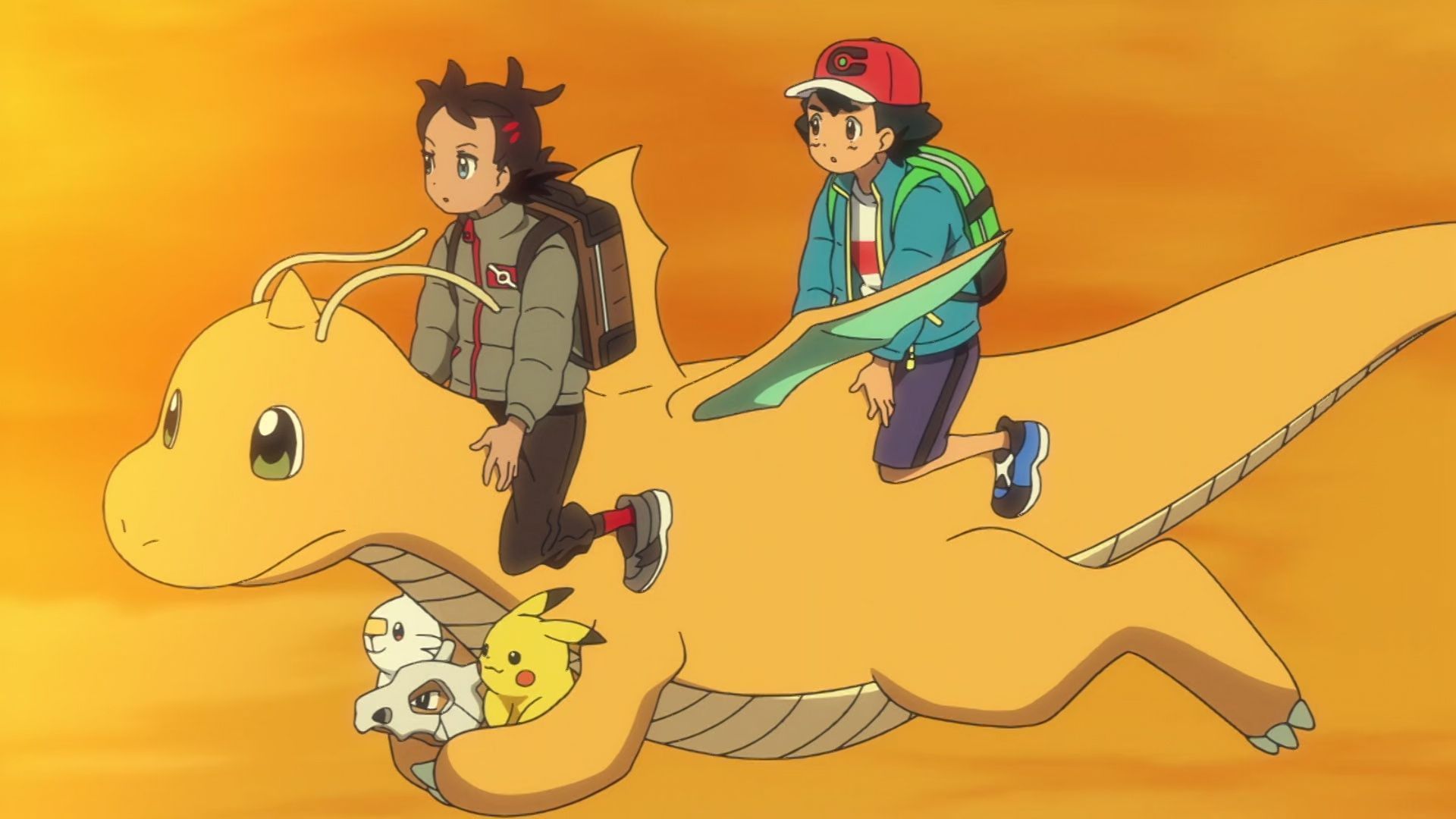 ◓ Anime Pokémon Journeys (Pokémon Jornadas) • Episódio 15: Dia de inverno,  onde está o osso de Cubone?