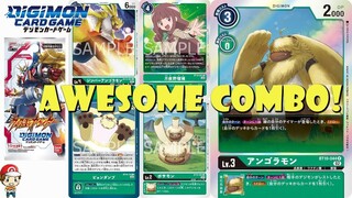 Angoramon & Brand New Digimon! Great New BT10 Cards!  (Digimon TCG News - Cross Encounter)