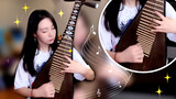 Chinese lute solo of "Contra" in Japanese game was remixed by a girl