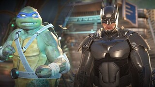 NINJA RÙA (LEONARDO) vs BATMAN // HARLEY QUINN || INJUSTICE 2