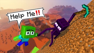 Monster School: Climbing Challenge 😂 Funny Minecraft Story | Minecraft Animation