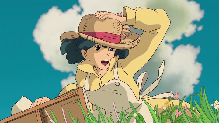 [Hayao Miyazaki anime mixed cut] and you are the scenery