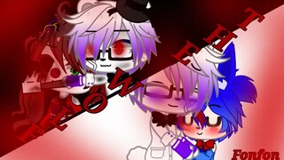 The Wolf Meme||Gacha Club||Yandere Ft. Freddy||Fonfon