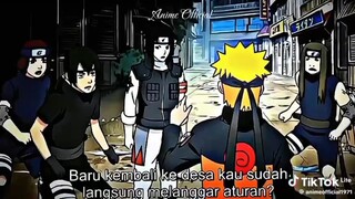 menggunakan sharinggan depan kurama 🔥