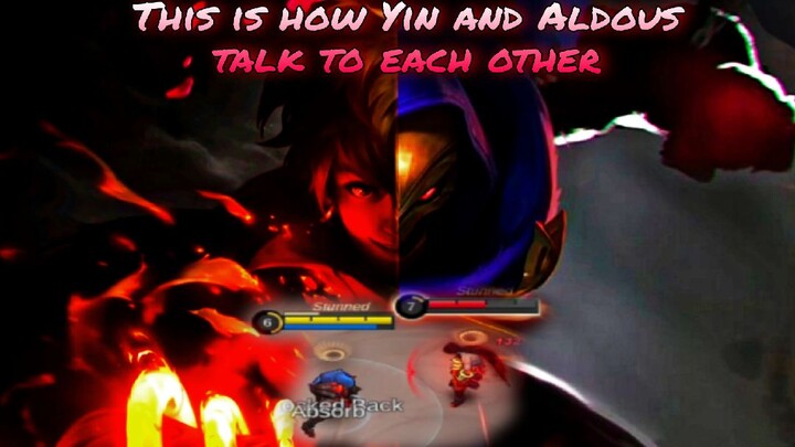 How does Aldous and Yin talk to each other