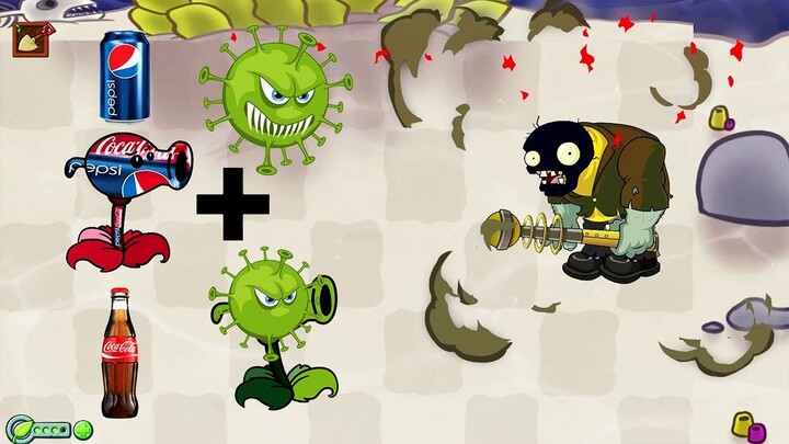 Plants vs Zombies Animation: Coca-cola - Pepsi - Corona virus - Compilation