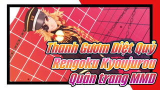 Viêm trụ mặc quân trang | Rengoku Kyoujurou (Tự tạo phần đầu) | Thanh Gươm Diệt Quỷ  MMD