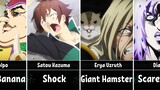 Unusual Cause of Death Anime Characters