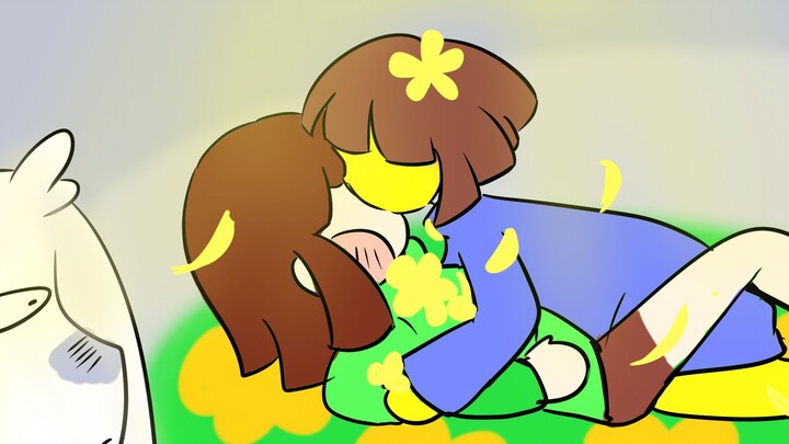【ask】Frisk and Chara kiss? ! !