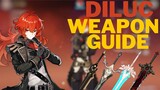 Diluc Weapon Tier List (EVERY Weapon Ranked) - Genshin Impact