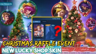 CHRISTMAS RAFFLE EVENT 2020 | NEW SPECIAL SKIN IN LUCKY SHOP | MOBILE LEGENDS