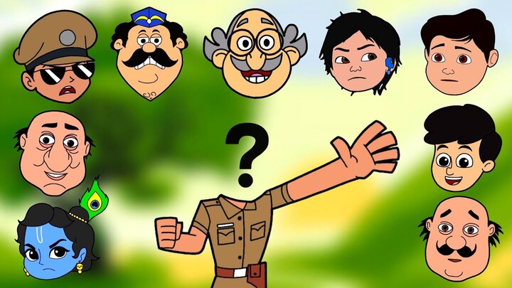 Little Singham Shadow Puzzle || Latest Cartoon Game Video