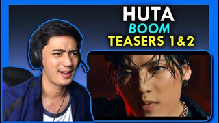 REACTION to 이민혁 (HUTA) - 'BOOM' M/V Teaser 1 & 2