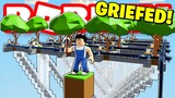 THIS GIANT FARM WILL BE GRIEFED!  *10 HOUR BUILD* Roblox Islands