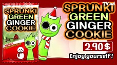 Sprunki Green Ginger Cookie - christmas limited edition