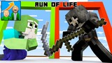 Monster School: Destiny run Challenge - Run of Life | Minecraft Animation