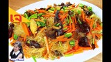 ผัดวุ้นเส้น เจ รสเข้มข้น : Vegan Stir-Fry Glass Noodles l Sunny Thai Food