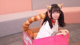 Who can resist such a cute cat girl! Kinako cat girl figurine!