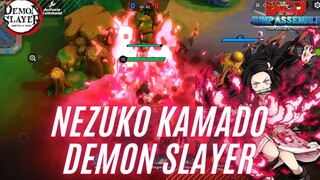 NEZUKO KAMADO JUMP ASSEMBLE GAMEPLAY