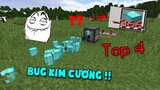 Top 4 Lỗi Bug Kim Cương Hack Não Nhất Bạn Nên Biết Khi Chơi Minecraft !!