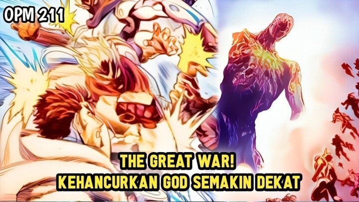 PERANG BESAR ONE PUNCH MAN SEMAKIN DEKAT! GOD VS EMPTY VOID | MANGA OPM 211