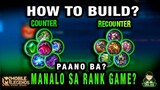 How to Build Counter and Recounter Items
