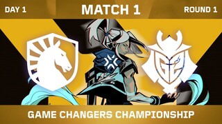 Team Liquid vs. G2 Gozen — VALORANT Game Changers Championship — Knockout — Map 01 Sunset