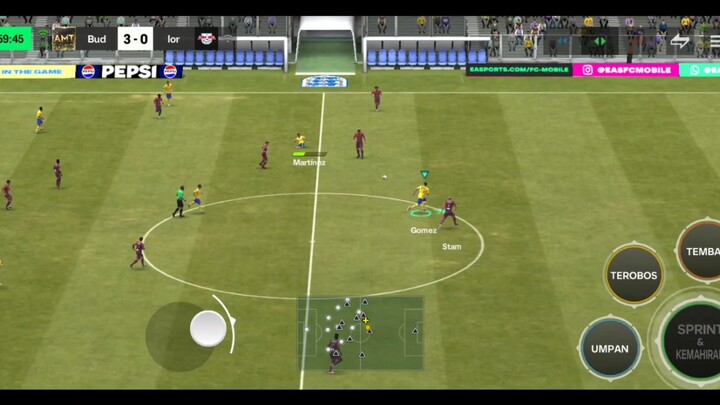 Gameplay FC mobile wiwin Part 2