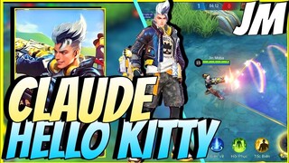 MLBB : Mod Skin Claude Sanrio Bad Bro Hello Kitty Full Sound & Effect - Jin Moba