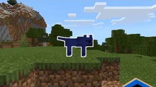 How to get colored wolf in Minecraft PE