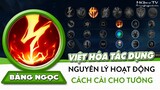 Việt Hóa bảng ngọc, nguyên lý hoạt động và cách cài đặt cho từng tướng trong Liên Minh Tốc Chiến