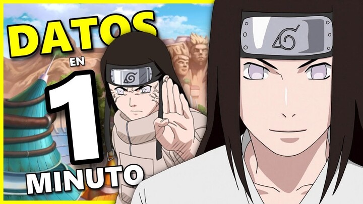 🍥 DATOS DE NEJI HYUGA EN 1 MINUTO 🕜 NARUTO SHIPPUDEN