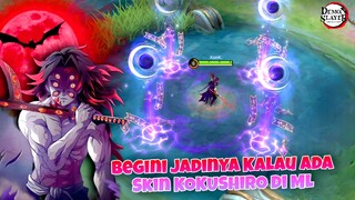 Begini Jadinya Kalau ada Skin "KOKUSHIRO Iblis Tier 1 " di Mobile Legends